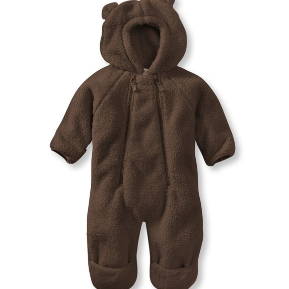 L.L. Bean Other - LL Bean Infants’ Hi-Loft Fleece Animal Coverall